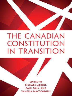 cover image of The Canadian Constitution in Transition